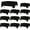 Black, variant on 6 Pack White Table Cloth Rectangle Table Cloths for 8 Foot Rectangle Tables 60 X 126 Inch Washable Polyester Tablecloth for Weddings, Parties, Banquet, and Daily Use