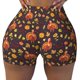 thumbnail image 2 of Balery Turkey Bird Pantalones cortos de entrenamiento estampados para mujer, sin costuras, ajustados, para gimnasio, yoga, correr, deportes, ejercicio activo, fitness.-XX-Large, 2 of 8
