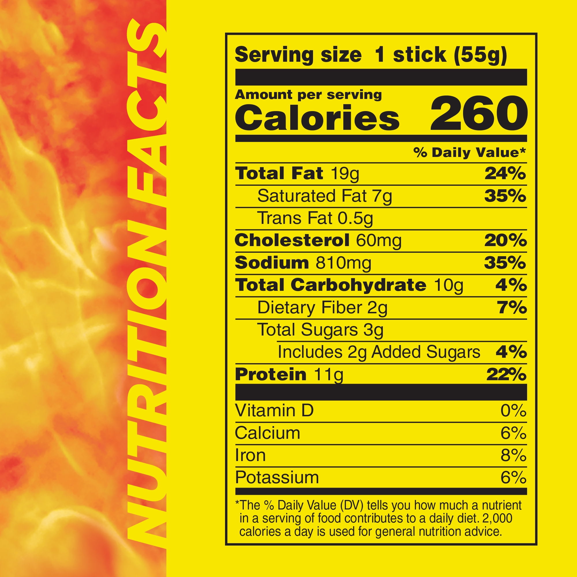 Slim Jim Monster Smoked Meat Sticks, Sonic Chili Cheese Coney Flavor, 11g Protein Per Stick, 1.94oz