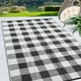 thumbnail image 2 of FairOnly 9'x12'Outdoor Area Rugs Reversible&Foldable Stain Resistant Large Rug for Camping, 2 of 5