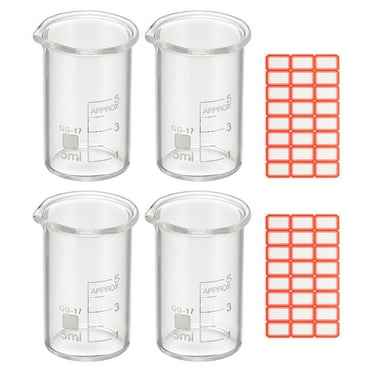 Measuring Jug Plastic Beaker Transparent Measuring Cup Chemical ...