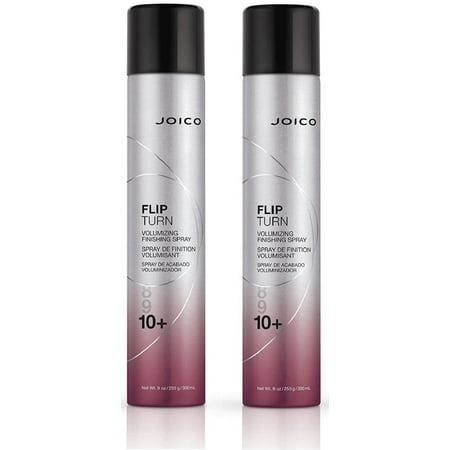 Joico 2 Pack Flip Turn Volumizing Finishing Hairspray 9 Oz