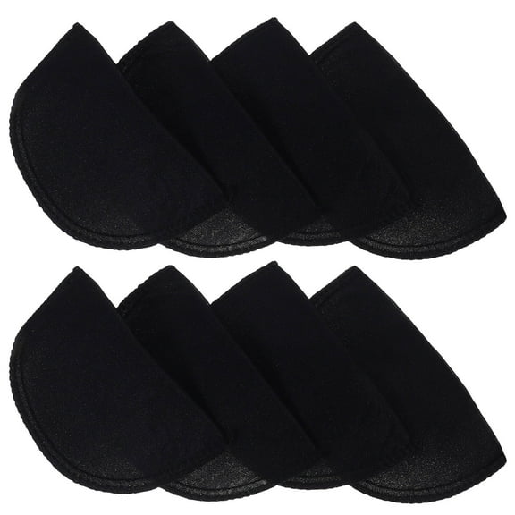 FRCOLOR 4 Pair Set-In Shoulder Pads Shoulder Pads for Womens Clothing Sewing Supplies Breathable Sponge Pad for Sloping High Low Shoulders Suit