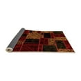 thumbnail image 2 of Ahgly Company Indoor Rectangle Patchwork Orange Transitional Area Rugs, 6' x 9', 2 of 4