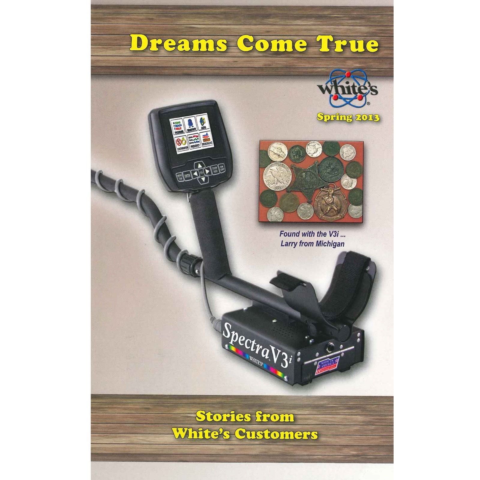 Whites Coinmaster with Waterproof 9 Spider Search Coil and Treasure Headphones