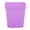 Purple, variant on NFTIGB Plastic Square Plant Pot Planter 3.15 in / 8 cm with Tray Succulent Container White