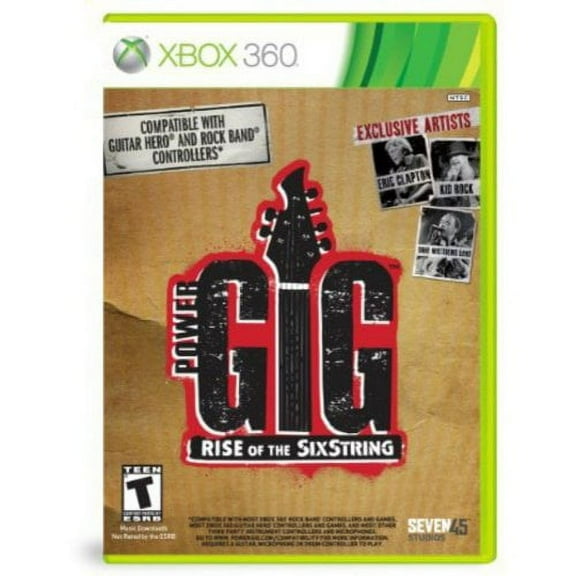 Power Gig: Rise of the SixString - Xbox 360 (Game Only)