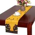 thumbnail image 2 of MKHERT Halloweenbats and Pumpkins Table Runner for Kitchen Wedding Party Home Decor 16x72 inch, 2 of 4