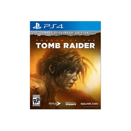 Shadow of Tomb Raider Croft Edition Steelbook, Square Enix, PlayStation 4, 662248921358