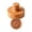 D, variant on Cookie Stamps for Baking, 3 Pack Wooden Embossing Patterns with Handles, Christmas Kitchen DIY Cookie Decorating Tools