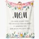 thumbnail image 1 of LHSHID Gifts for Mom Mom Gifts Birthday Gifts for Mom Mom Birthday Gifts Mom Gift from Daughter Son Best Mom Gifts for Christmas Valentine's Day Mothers Day Mom Blanket 50"x60", 1 of 7