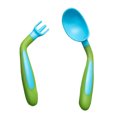 thumbnail image 4 of USHOBE 1 Set Toddler Forks Toddler Cutlery Silica Gel Green for Toddlers Outings, 4 of 8