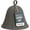 Grey, variant on Classic Wool Sauna Hat - 100% Natural Wool Felt, Handmade, One Size - Charcoal & Blue