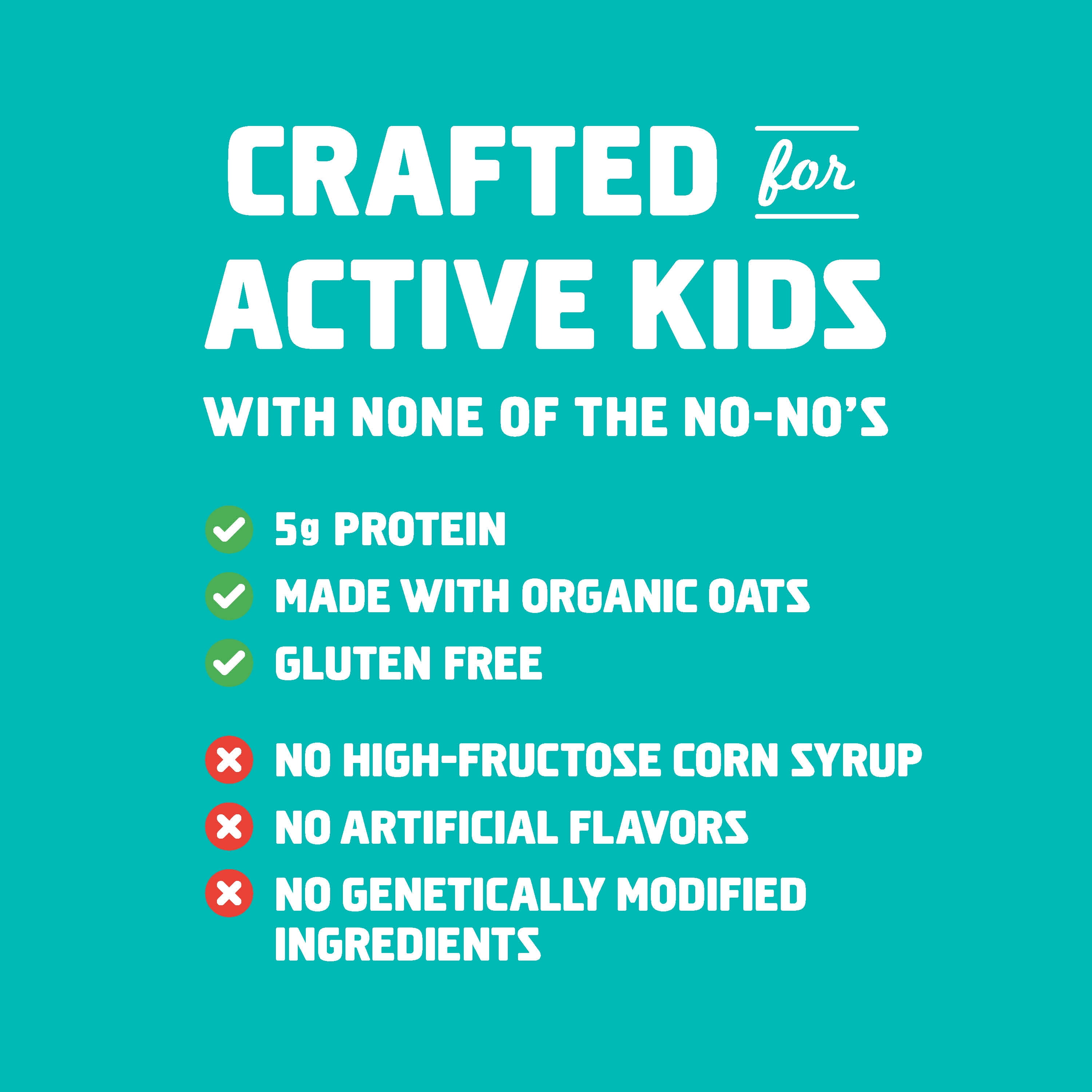 Clif Kid Zbar - Chocolate Mint - Organic - Whole Grain Snack Bars - Granola Bars - 5ct - 6 boxes