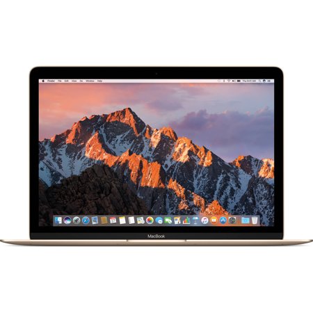 Restored Apple MacBook 12  Retina Display (Mid-2017) Intel Core m3 256GB (MNYK2LL/A)  Gold (Refurbished)