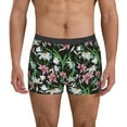 thumbnail image 1 of Fotbe Lilies Flowers Calzoncillos Tipo Boxer con Bolsa de Soporte Total para Hombre, X-Temp Fresco, Transpirable y de Secado Rápido-XX-Large, 1 of 5