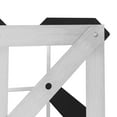 thumbnail image 2 of vidaXL Wine Rack for 72 Bottles Black Solid Pine Wood, 2 of 3