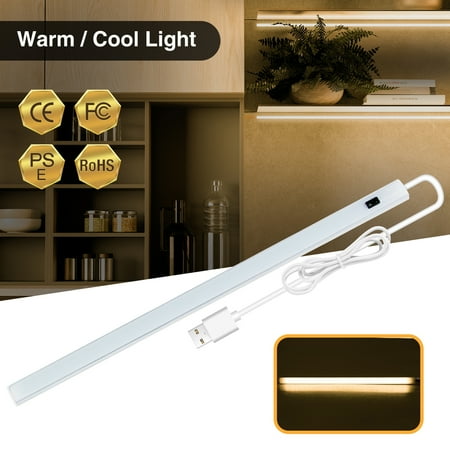 

Caihezhi 2Pcs LED Night Light High Brightness 35LED 40cm CRI 80+ Motion Sensor Lamp for Cabinet