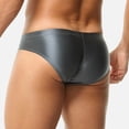 thumbnail image 5 of Zivyakyron Low Rise Briefs Men Athletic Silky Underwear for Men Loose Plain Breathable Underpants, 5 of 5