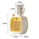 thumbnail image 3 of Ventilador de aire acondicionado de agua, mini ventilador, ventilador USB, enfriador de humidificación con pulverizador turbo de escritorio, 3 of 7