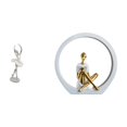 thumbnail image 1 of Figura de escritorio,Estatua de bailarina de ballet,adorno de escritorio para decoración del hogar,Estatua de bailarina moderna,regalo de cumpleaños para la oficina,Estatua de niña,Estatuas, 1 of 8