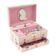 thumbnail image 1 of Caja de Almacenamiento de Joyas Musicales, Organizador Decorativo de Joyas con Cajón, Soporte para Pulseras y Anillos para Niñas, Niños, Regalo, 1 of 1