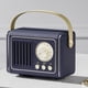 thumbnail image 3 of Mini Altavoz Portátil Bluetooth Retro con Conectividad Inalámbrica, Graves Potentes y Audio Nítido de Alta Fidelidad., 3 of 5