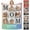 6 Photo-style 2, variant on Custom Blankets with Photos Text Picture Blanket Personalized for Kids Adults Customized Blanket Gift for Christmas Birthday Valentines Mothers Fathers Day (6 Photos)