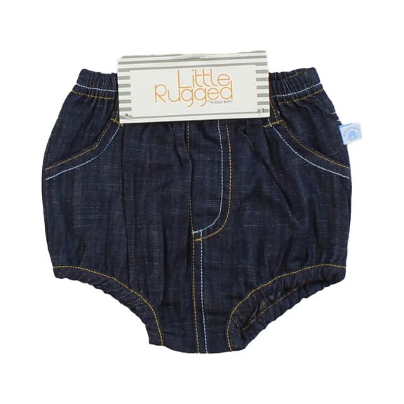 Pre-owned: Rugged Butts Boys Blue Shorts size: 6-12 Months (New with Tags)