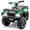 Green, variant on KEEPSUN 24V Kids ATV, Ride on Toys for Toddlers, 4 Wheeler Electric Quad with Bluetooth, Music, Spring Suspension, LED Lights, 2 Storage Racks, Ride On Car for Boys Girls Gift - Black