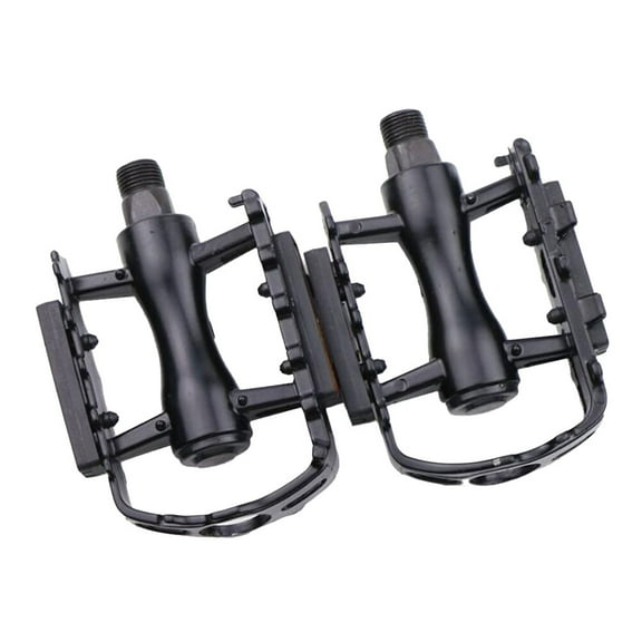 SWETRACE 2Pcs Flat Mountain Bike Pedals for Recreational Riders Plastic