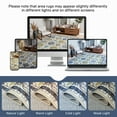 thumbnail image 6 of KUETH 8'x10' Area Rugs for Living Room, Non Slip Machine Washable Vintage Indoor Rug, Ultra Thin Chenille Print Rug for Bedroom Dining Room Home Office, 6 of 8
