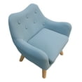 thumbnail image 5 of BTMWAY Kids Upholstered Sofa Couch, Kids Chairs for Boys Girls, Toddlers Kids Couches Single Chair with Wood Legs and Wood Frame, Lightweight Children Armchairs for Kids 2-6 Years Old, Blue, R1506, 5 of 13