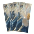 thumbnail image 3 of BZSMCE Kitchen Towels Creative White Lotus with Golden Aura Pattern Durable Kitchen Towel, 3 of 7