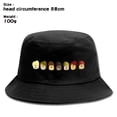 thumbnail image 4 of Sombrero de pescador de mundo Virtual, gorra de lavabo ROBLOX, protector solar al aire libre, visera solar, animación de dibujos animados impresa, sombrero informal, hombres y mujeres, 4 of 4