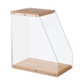 thumbnail image 4 of Transemion Record File Vinyl Storage Holder Music CD Shelf Rack Table Organizer Display Stand For Home Magazines, 4 of 6