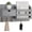 Gray, variant on Wall Mount Key Holder with Mail Organizer, 100% Paulownia Wood, 7 Metal Hooks, Storage Drawer, Entryway Home Decor (Brown)