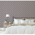 thumbnail image 5 of S4Sassy Peel & Stick Textured Vinyl Wallpaper, Urban Chic Tribal Geometric Print Contact Paper Waterproof - Blue, 25"x360", Removable Modern Wall Covering for Home Decor in Bedrooms & Living Areas, 5 of 9