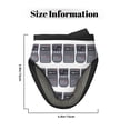 thumbnail image 4 of Math calculator equation Prin Oven Mitts Heat Resistant - Soft Lining Silicone Mini Oven Mitts with HangingLoop, Kitchen Oven Gloves Heat Resistant 500℉ for Cooking Baking Microwave, 4 of 7