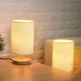thumbnail image 7 of Mchoice Bedside Lamp Night Light Warm White Gift Wood Table lamp , Home & Garden LED Light, 7 of 7