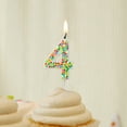thumbnail image 2 of 12 Pack: Confetti Number Birthday Candle by Celebrate It, 2 of 3
