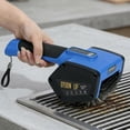 thumbnail image 3 of Cepillo eléctrico para parrilla, cepillo limpiador para barbacoa, herramienta de limpieza práctica y compacta. Azul, 3 of 9