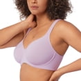 thumbnail image 2 of HSIA Smooth Full Figure Minimizer Bras T-shirt Bra with Unlined Non Padded Bra for Heavy Breast,Plus Size Light Purple,42D, 2 of 9