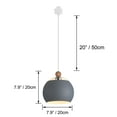 thumbnail image 3 of Kiven H Track Pendant Lightning, 1 Light Modern H Track Lighting Iron Pendant Lights for Bedroom Kitchen Home Lighting,E26 Socket, 3 of 7