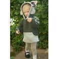 thumbnail image 4 of stylesilove Unisex Baby Cute Cartoon Animal Hooded Costume Outfit (80/6-12 Months, Grey Wolf), 4 of 5