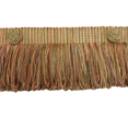 thumbnail image 1 of Light Bronze, Olive Green, Terracotta Baroque Coll 3 Inch Loop Fringe W/Rosette Style# 3LFBR Color: CHAPARRAL - 5615 (Sold by The Yard), 1 of 1