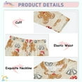 thumbnail image 4 of joogoo Gingerbread Man Snowflake Bell Pattern 2 Piece Long Sleeve Tee and Pants Cotton Pajama Set 5Y, 4 of 7