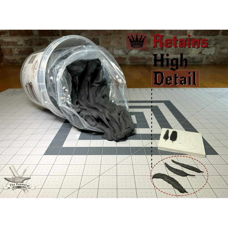  Moldable Cosplay Foam Clay (Black) – High Density and Hiqh  Quality for Intricate Designs