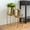 Gold, variant on Cosmopolitan Metal Indoor Outdoor Planter Dome Large Planter Pot with Removable Stand, Set of 2 Planters 19", 22"H, Gold