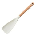 thumbnail image 3 of simhoa Cooking Spoon Convenient Wood Handle Spoon for Mashed Potato Frying Flipping L, 3 of 8